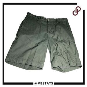 Southern Tide Men's Pima Cotton 9" Skipjack Chino Shorts Olive Green‎ Size 32